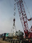 عملیات نصب تجهیزات واحد آمونیاک پتروشیمی کرمانشاه ( مشارکت با شرکت همپا)